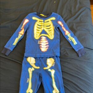 Glow-in-the-Dark Skeleton Pajama Set
